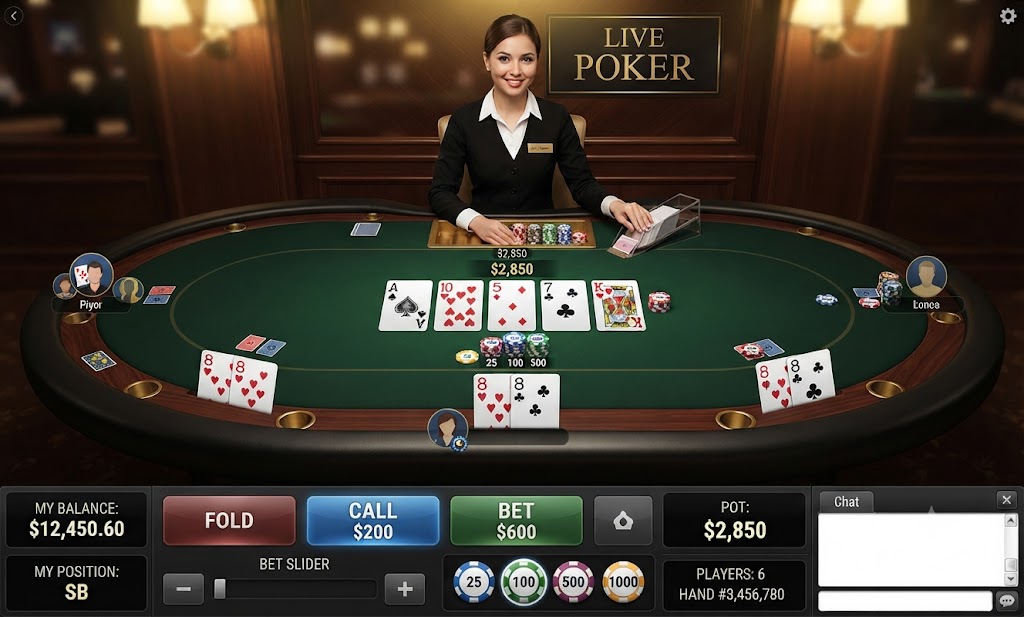Live Poker